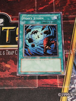 Heavy Storm SD1-EN016 Structure Deck: Dragon's Roar 1st Edition-image