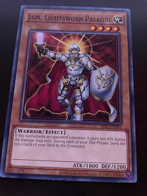Jain, Lightsworn Paladin SDLI-EN007 Structure Deck: Realm of Light 1st Edition-image