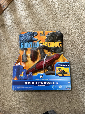 Godzilla Vs. Kong Monsterverse Skullcrawler With Heav by Playmates Toys-image