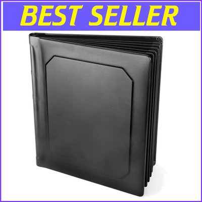 Luxurious 8x10 Photo Album with Slide-In Design - Protects 30 Family Memories-image