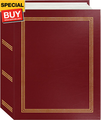 Pioneer Mini Max Bound Photo Album, Solid Color Designer Covers with Accents, Ho-image