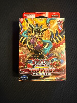 Yu-Gi-Oh! TCG Fire Kings Structure Deck SEALED-image