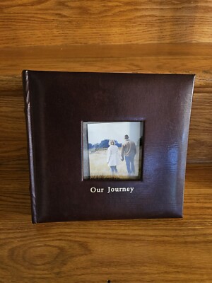 Photo Album Our Journey Burgany Leatherlike 100 4x6