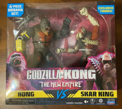 Godzilla X Kong The New Empire Movie Action Figures Kong/Skar King Playmates -image