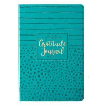 Gratitude Journal for Moms - Hardcover Luxleather - Leather Bound - GOOD-image