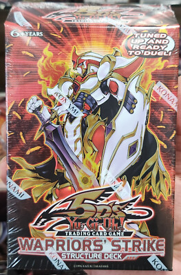 YUGIOH 1ST ED WARRIORS STRIKE STRUCTURE DECK FACTORY SEALED NEW-image