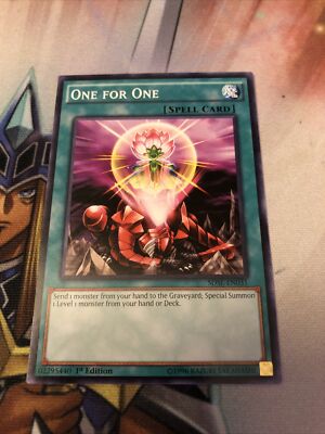 One for One - SDSE-EN031 - Common - 1st Edition NM YuGiOh!  Structure Deck: Sync-image