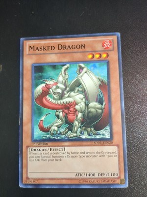 Masked Dragon SDDL-EN020 Structure Deck: Dragunity Legion-1st Edition 1st...-image