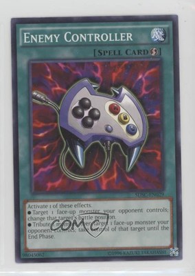 2009 Yu-Gi-Oh! Spellcasters' Command Structure Deck Enemy Controller 0yj1-image