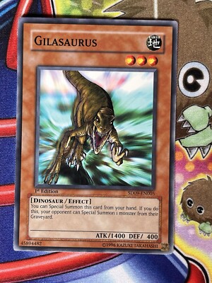 Yugioh Gilasaurus SD09-EN005 Single-image