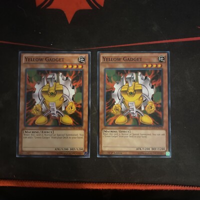 Yu-Gi-Oh! TCG Yellow Gadget Geargia Rampage Structure Deck SDGR-EN011 1st...-image