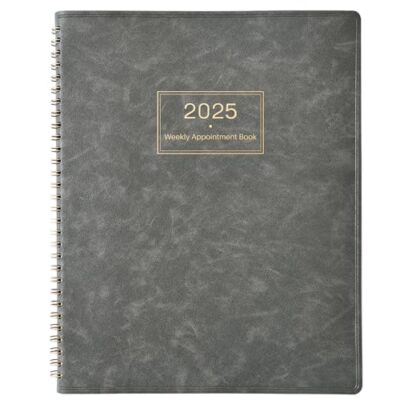 2025 Appointment Book/Planner - Weekly Appointment Book/Planner 2025, Jan Grey-image