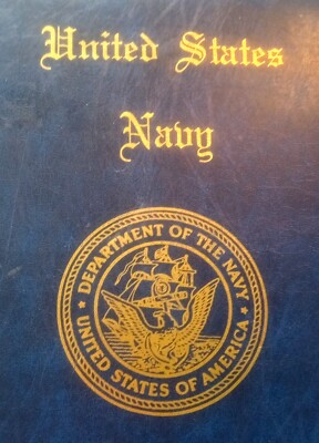 US NAVY GENUINE BONDED LEATHER 15 1/2
