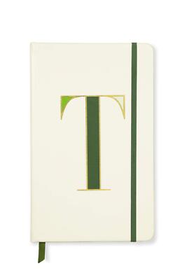 Kate Spade New York Take Note Large Leatherette Initial Notebook Bound Journa...-image