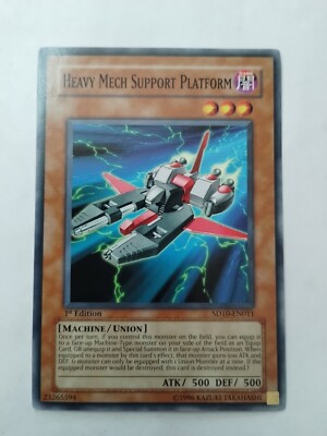 Yu-Gi-Oh! TCG Heavy Mech Support Platform Structure Deck SD10-EN011 Unlimited C…-image