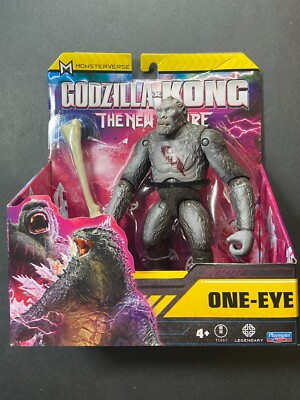 Godzilla x Kong The New Empire ONE-EYE w/ Bone Club Figure Monsterverse DMG BOX-image