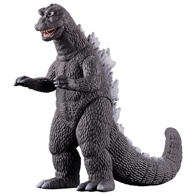 BANDAI Movie Monster Series Godzilla 1971 Soft Vinyl Figure Height 16 cm-image