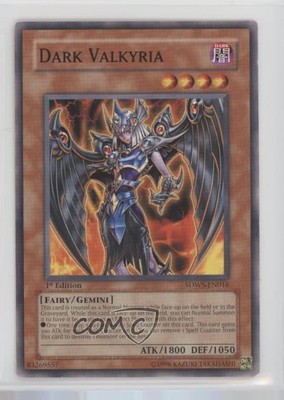 2009 Yu-Gi-Oh! Warriors' Strike Structure Deck 1st Edition Dark Valkyria 0d94-image