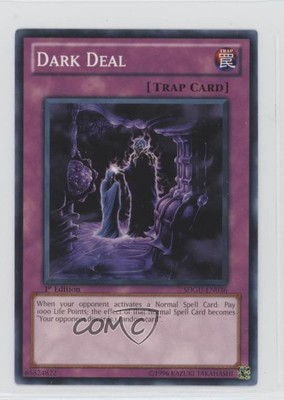 2011 Yu-Gi-Oh! Gates of the Underworld Structure Deck 1st Edition Dark Deal ds6-image