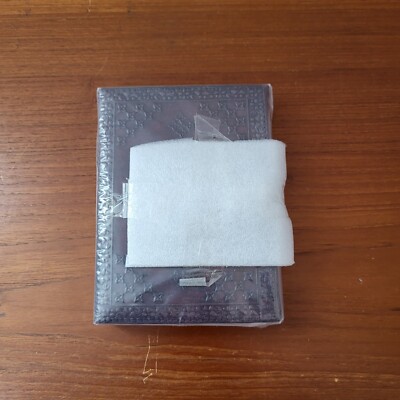 Rustic Town Leather Bound Journal Sealed With Shipping Bag-image