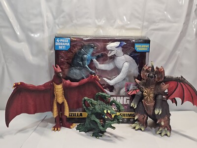 Godzilla action figure lot Mixed Years-image