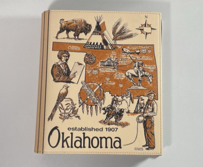 Oklahoma Photo Album 200 Horizontal Insert Pockets Holds 4