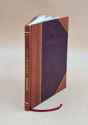 Leut' Und Viecher : Album / Von Heinrich Kley. 1918 [Leather Bound]-image