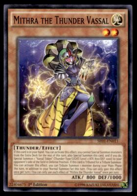 Structure Deck: Emperor of Darkness #SR01-EN011 Mithra the Thunder Vassal-image