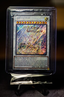Blue-Eyes Ultimate Spirit Dragon (Secret Rare) SDWD-EN043 Structure Deck:...-image