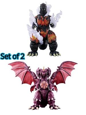 PSL Godzilla action figures Burning Godzilla, Destroyah Set of 2-image