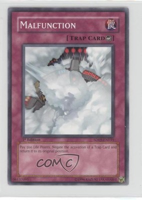 Malfunction 1st Ed. YuGiOh Dinosaur's Rage Structure Deck #SD09-EN035 2006 x9h-image