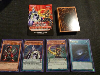 Yugioh Super Starter Space-Time Showdown Structure Deck w/ 2 Bonus Cards-image