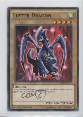 2016 Yu-Gi-Oh! Structure Deck: Seto Kaiba 1st Edition Luster Dragon 0ms5-image