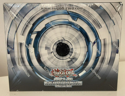 Yu-Gi-Oh! Saga Of Blue-Eyes White Dragon Structure Deck Display Box of 8 NIB WH-image
