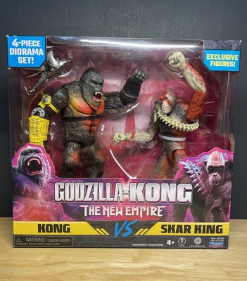Godzilla x Kong The New Empire Kong vs Skar King 6” Action Figures NEW!-image