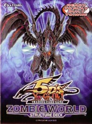 YUGIOH 1ST ED ZOMBIE WORLD STRUCTURE DECK FACTORY SEALED NEW-image