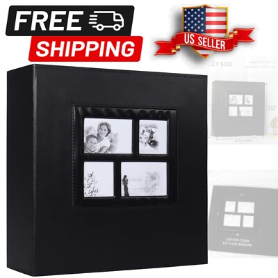 Extra Large Capacity Photo Album for 1000 Pictures - Dust & Stain Resistant-image