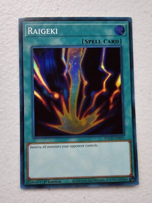 Raigeki SDCH-EN021 Structure Deck: Spirit Charmers 1st Edition-image