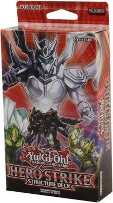 Yu-Gi-Oh! Hero Strike Structure Deck.  New and sealed-image
