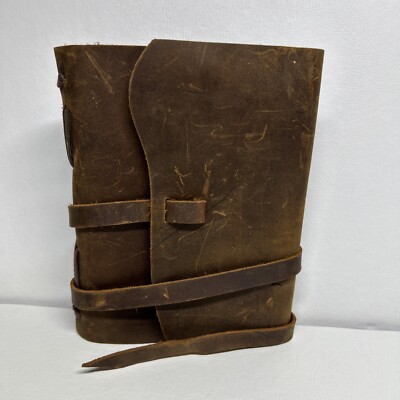 Sovereign Gear Leather Journal Handmade Blank Page Diary Journal With Strap-image