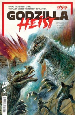 Godzilla: Heist #3 Cover A-image
