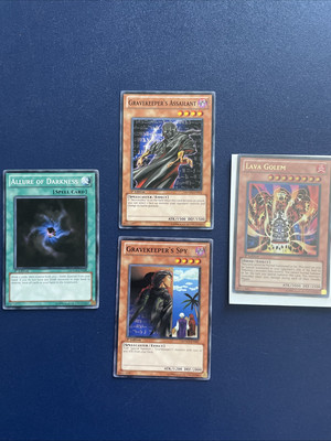 Yu Gi Oh 4 Card Lot Structure Deck Marik, 1st Edition -image