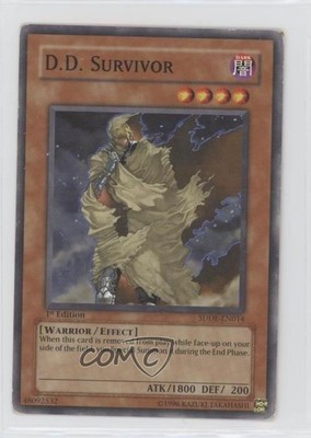DD Survivor 1st Ed. YuGiOh The Dark Emperor Structure Deck #SDDE-EN014 2008 nh3-image