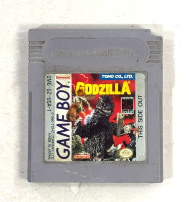 Godzilla (Nintendo Game Boy, 1990) Authentic and Tested-image