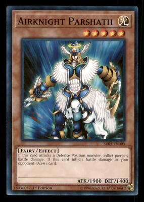 Yugioh Airknight Parshath #SR05-EN005 Structure Deck: Wave of Light LP-image