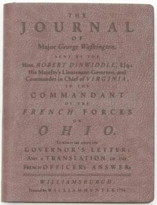 The Journal of Major George Washington (Leather Bound) (UK IMPORT)-image