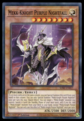 Structure Deck: Beware of Traptrix #SDBT-EN017 Mekk-Knight Purple Nightfall-image