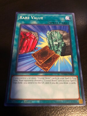 Rare Value SDCB-EN026 Structure Deck: Legend of the Crystal Beasts 1st Edition-image