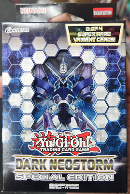 YUGIOH DARK NEOSTORM SPECIAL EDITION (3 BOOSTER PACKS) FACTORY SEALED NEW-image