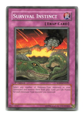 Survival Instinct - SD09-EN029 1st Edition - YuGiOh-LP-image